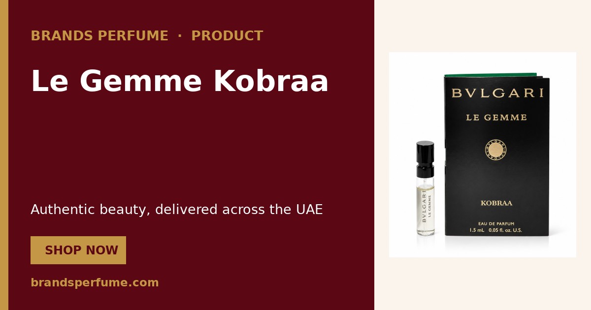 Le Gemme Kobraa by Bvlgari 1.5 ml | Buy Online United Arab Emirates