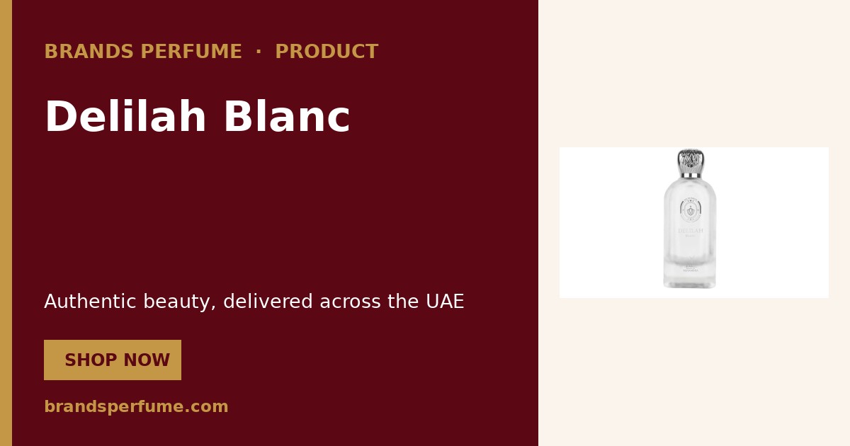 Maison Alhambra Delilah Blanc 100 ml | Brands Perfume