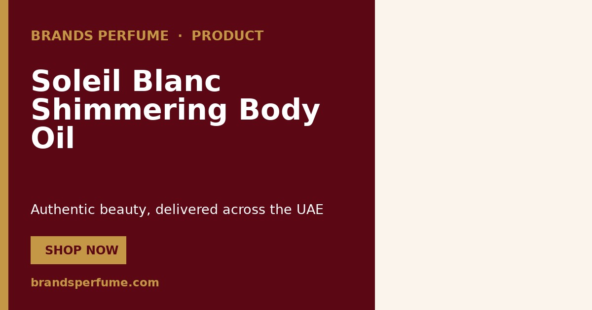 Soleil Blanc Shimmering Body Oil by Tom Ford 100 ml | Buy Online Unite