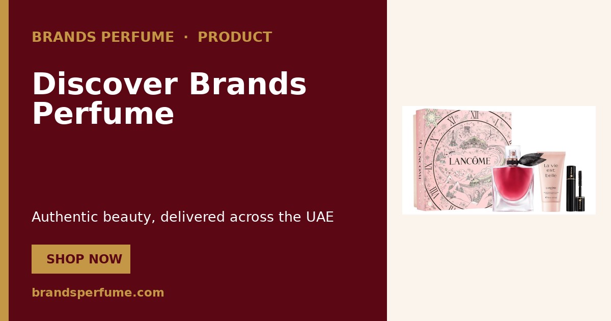 لا في إيه بيل ليليكسير + لوشن للجسم 50 + ماسكارا من Lancome Eau de Par