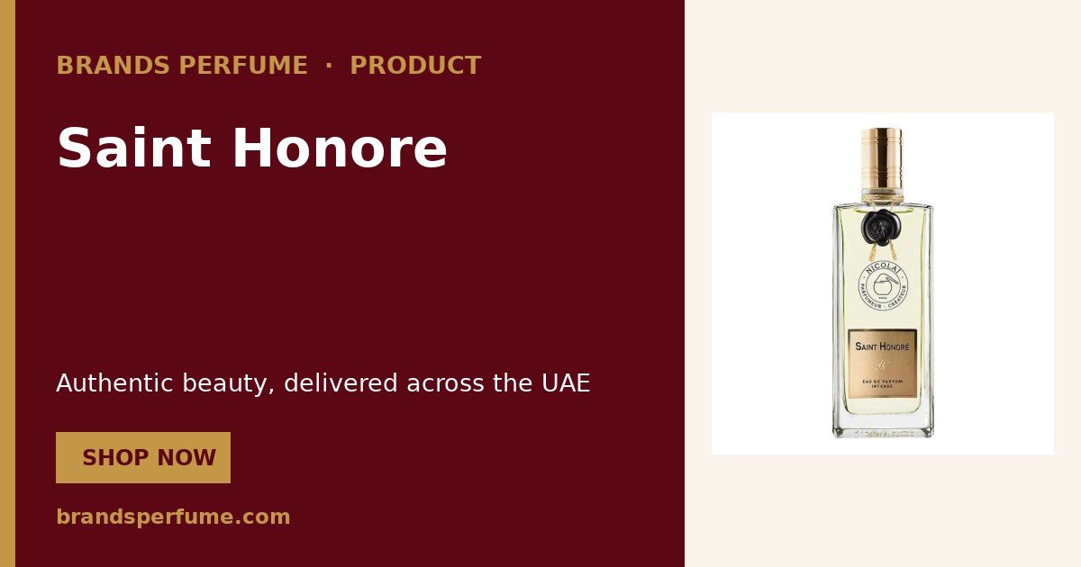 Saint Honore by Nicolai Parfumeur Createur 100 ml | Buy Online United