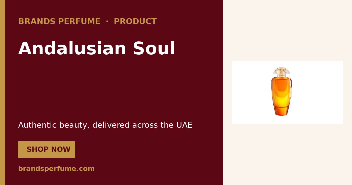 Andalusian Soul by The Merchant Of Venice 50 ml | Buy Online United Ar