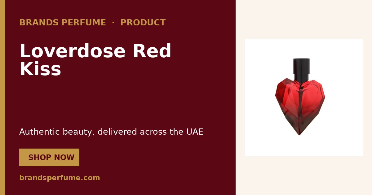 Loverdose Red Kiss by Diesel 30 ml | Buy Online United Arab Emirates