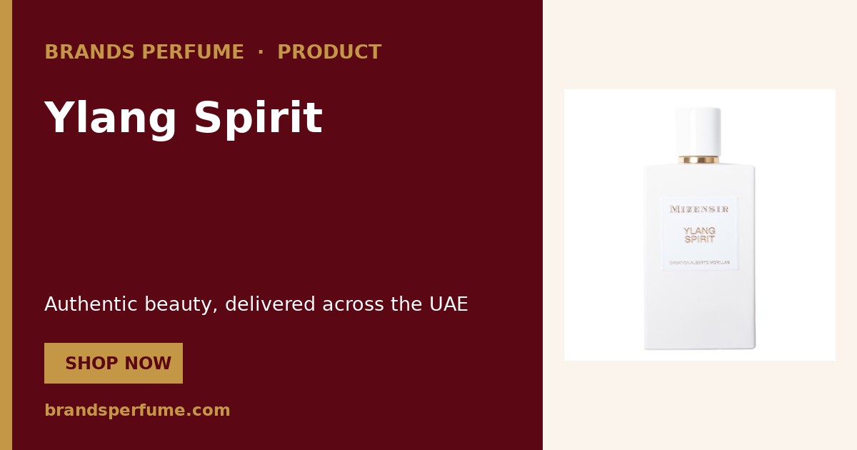 Mizensir Parfums Ylang Spirit 100 ml | Brands Perfume