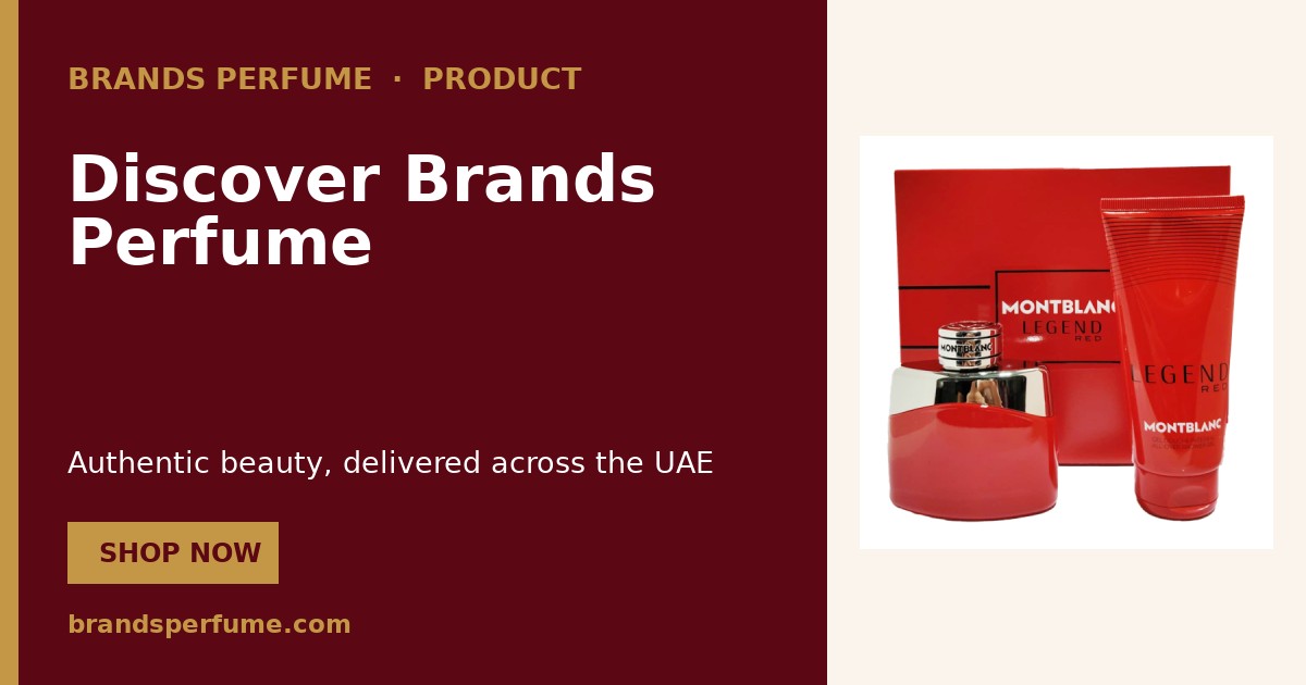 ليجند ريد مين + جل استحمام من Mont Blanc Eau de Parfum 50 ml | اشتري أ