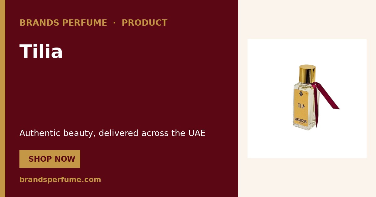 Tilia by Marc Antoine Barrois 10 ml | Buy Online United Arab Emirates