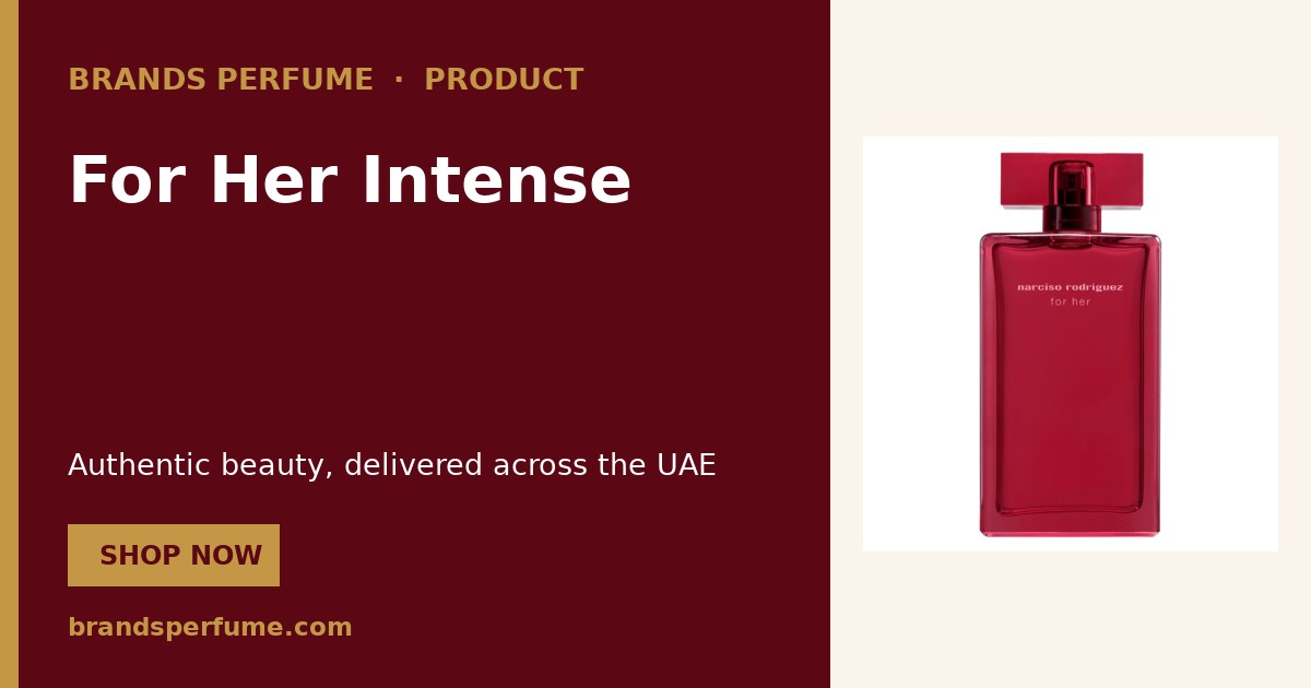 Narciso Rodriguez For Her Intense 50 ml | Brands Perfume