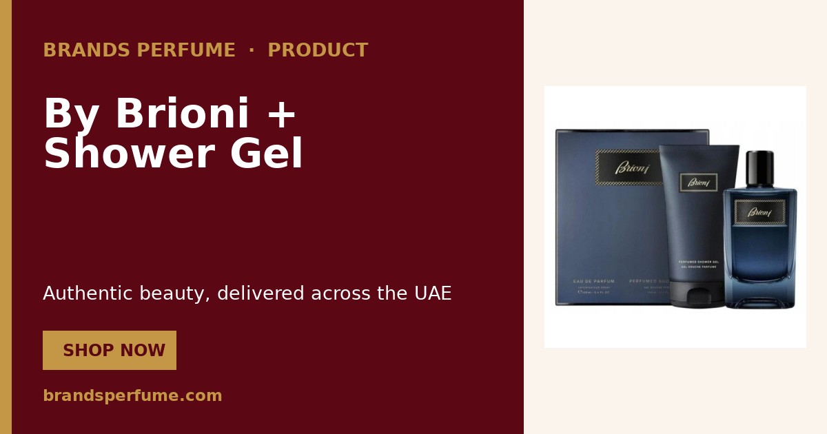 Brioni By Brioni + Shower Gel 100 ml | Brands Perfume