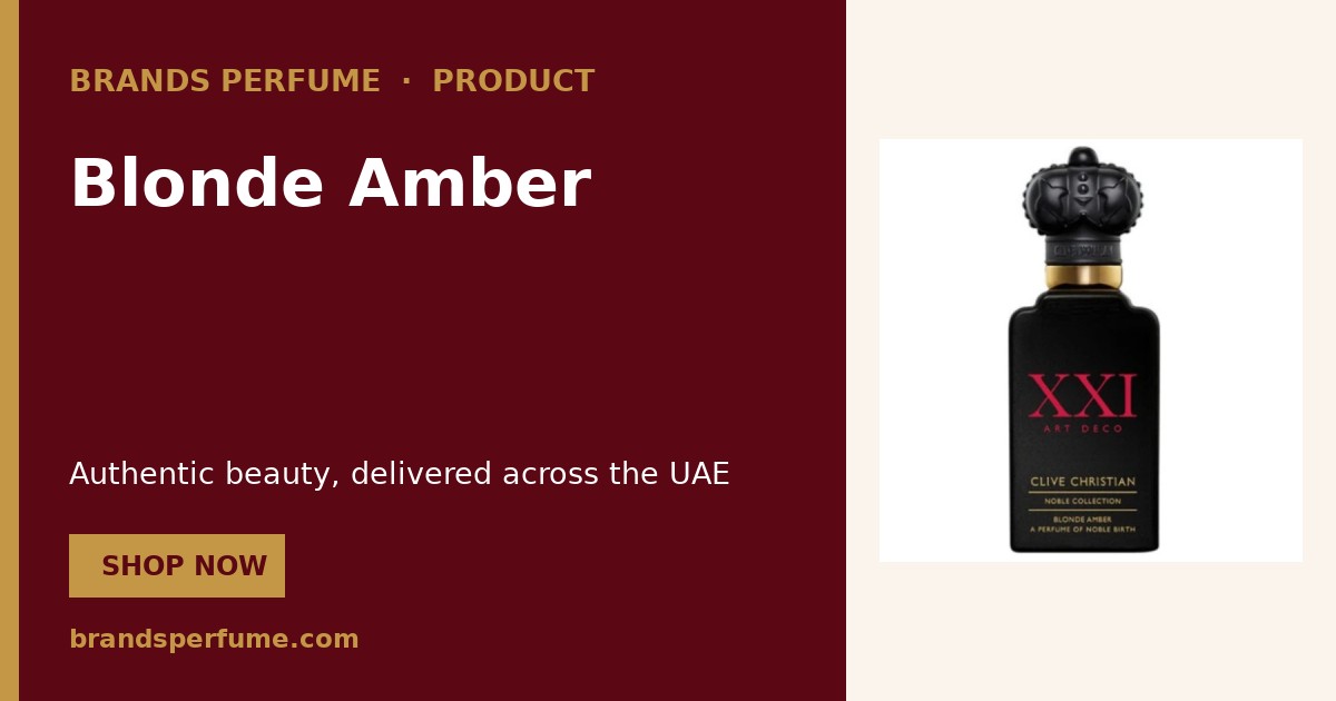 Clive Christian Blonde Amber 50 ml | Brands Perfume