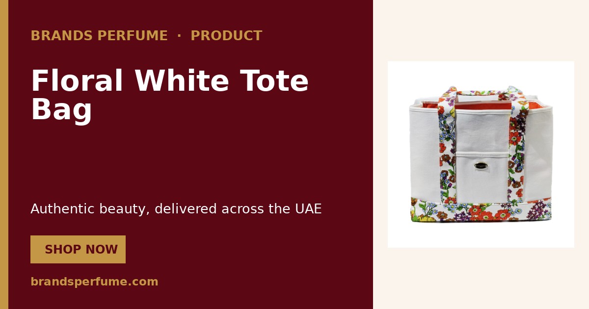 Coach Floral White Tote Bag 1 piece | Brands Perfume
