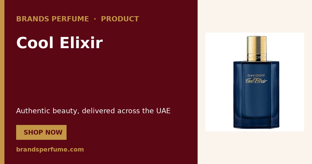 Davidoff Cool Elixir 50 ml | Brands Perfume