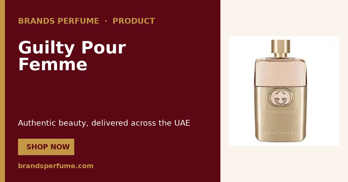 Gucci Guilty Pour Femme 30 ml | Brands Perfume