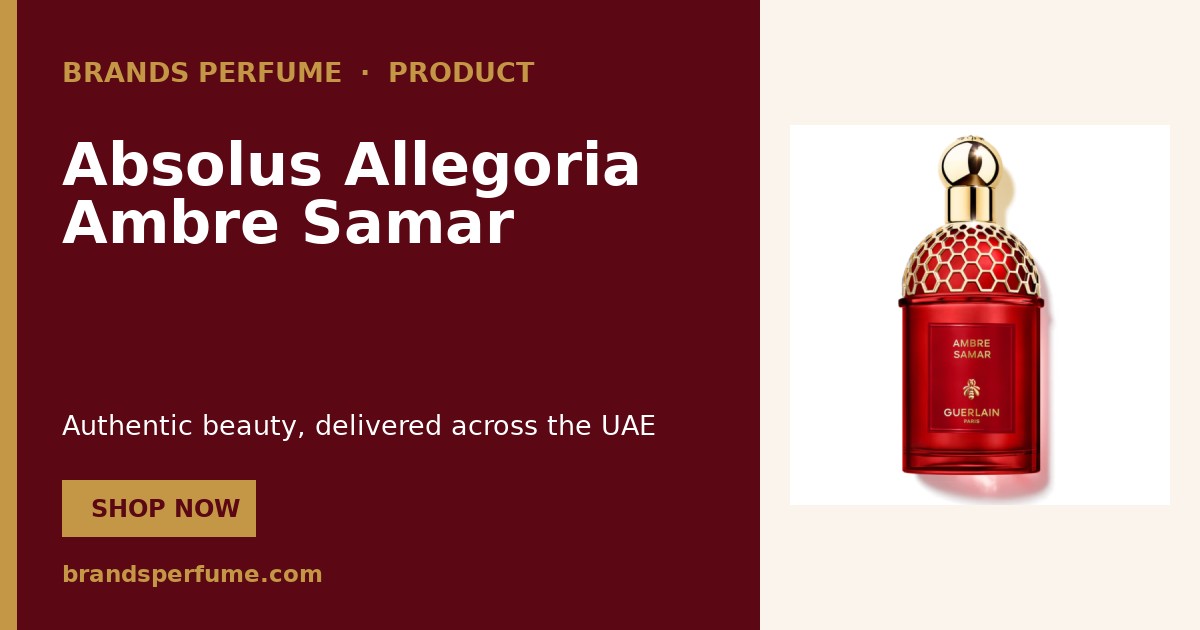 Guerlain Absolus Allegoria Ambre Samar 125 ml | Brands Perfume