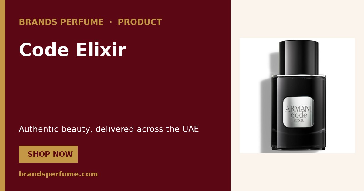 Giorgio Armani Code Elixir 50 ml | Brands Perfume