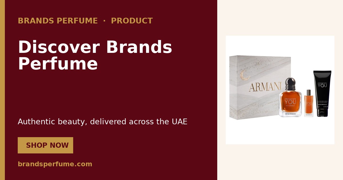 Giorgio Armani سترونغر ويذ يو إنتنسلي 100 ml | Brands Perfume