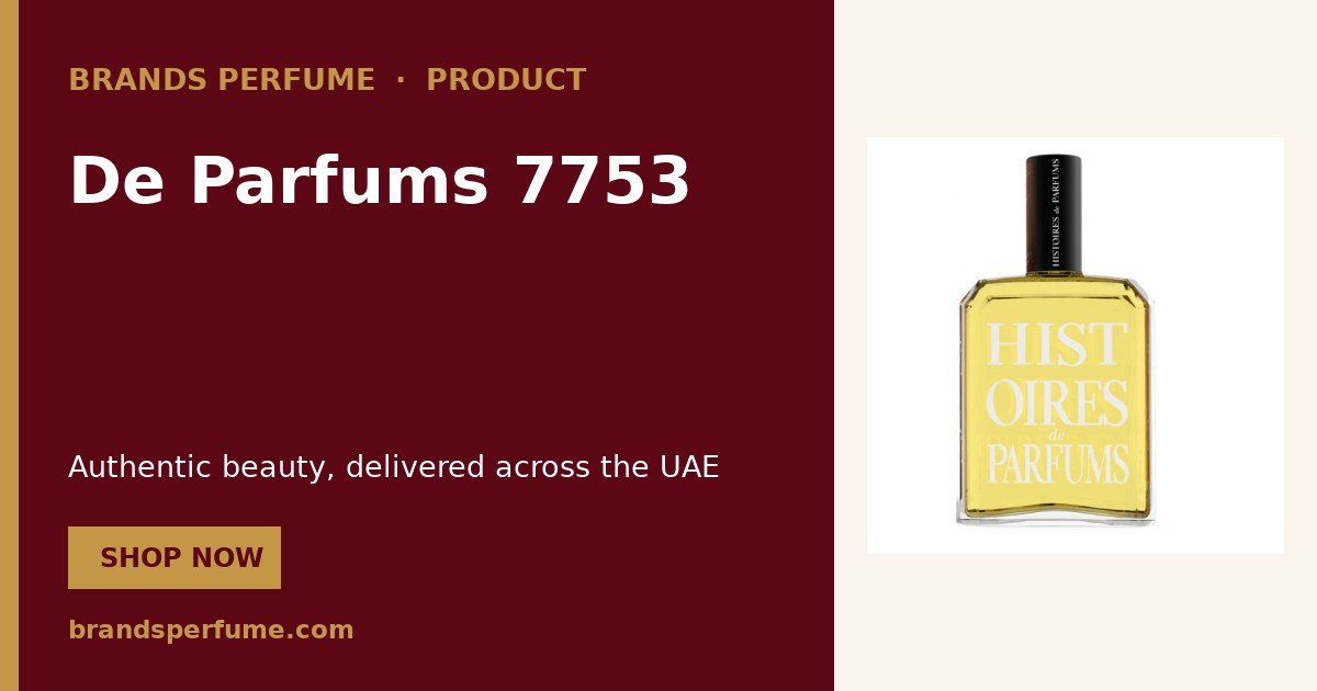 Histoires De Parfums 7753 120 ml | Brands Perfume