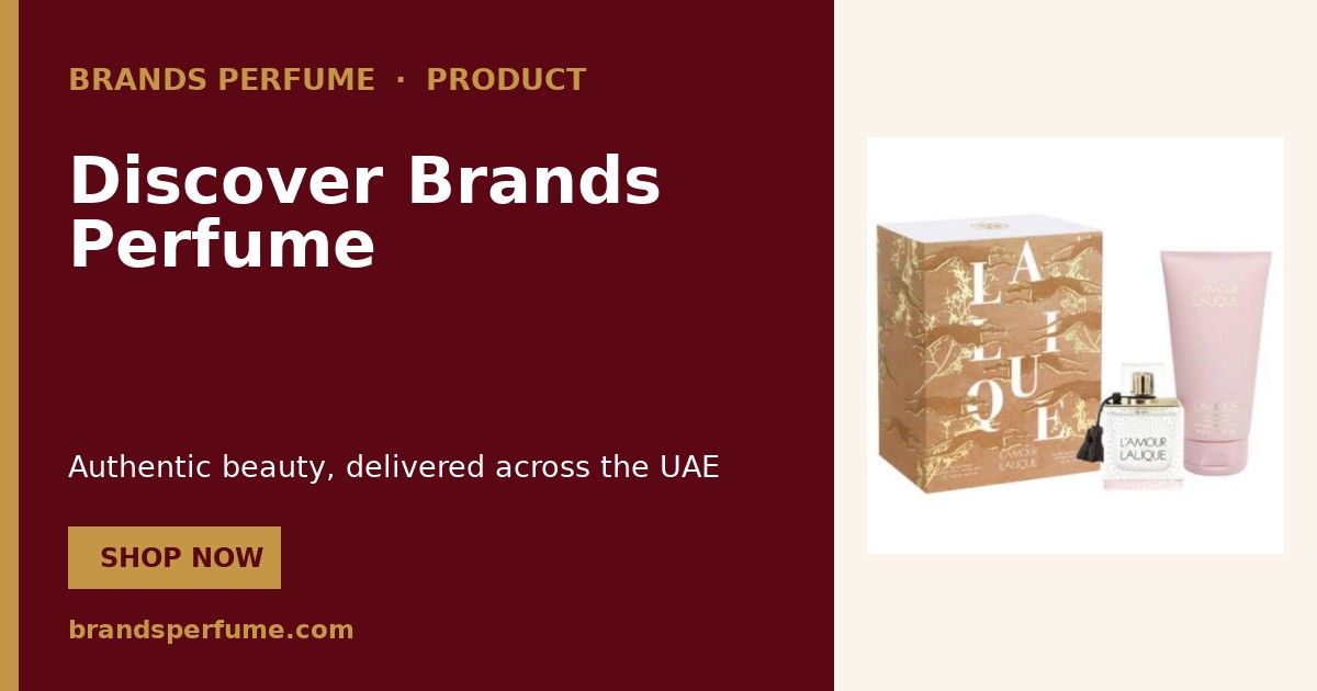 Lalique لآمور + لوشن للجسم 50 ml | Brands Perfume