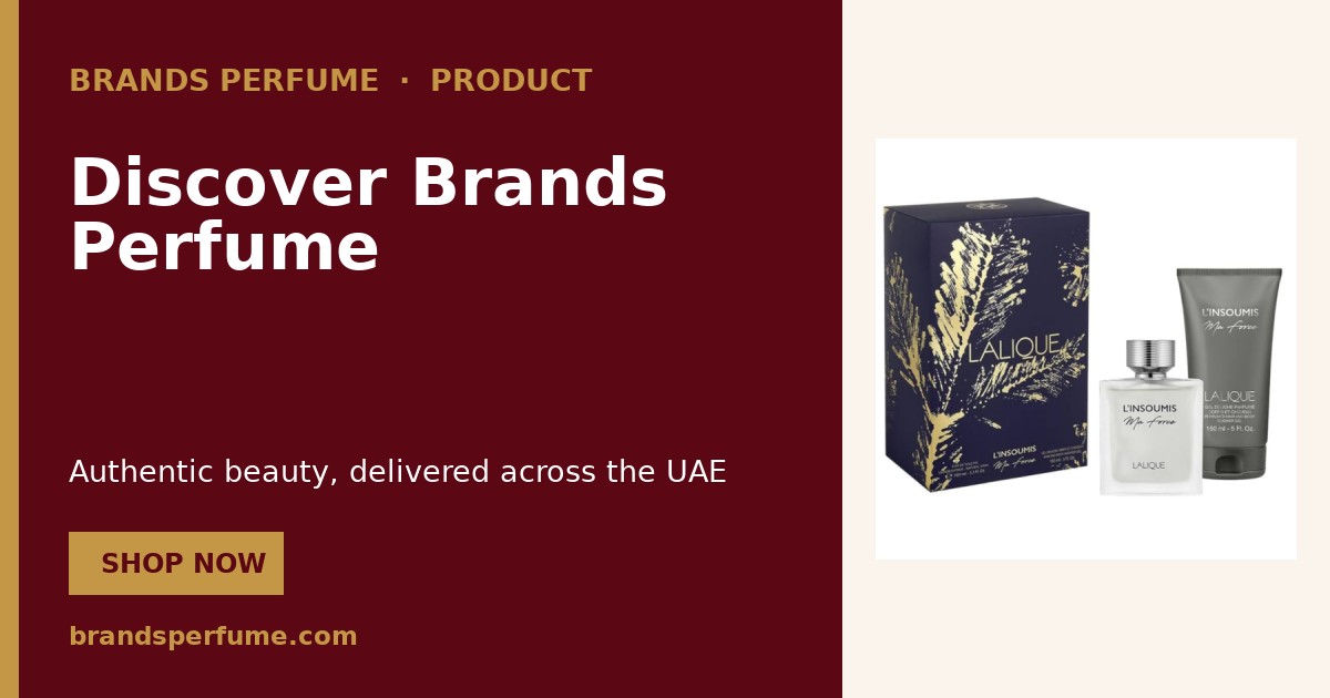 Lalique لإنسوميس ما فورس + جل استحمام 100 ml | Brands Perfume