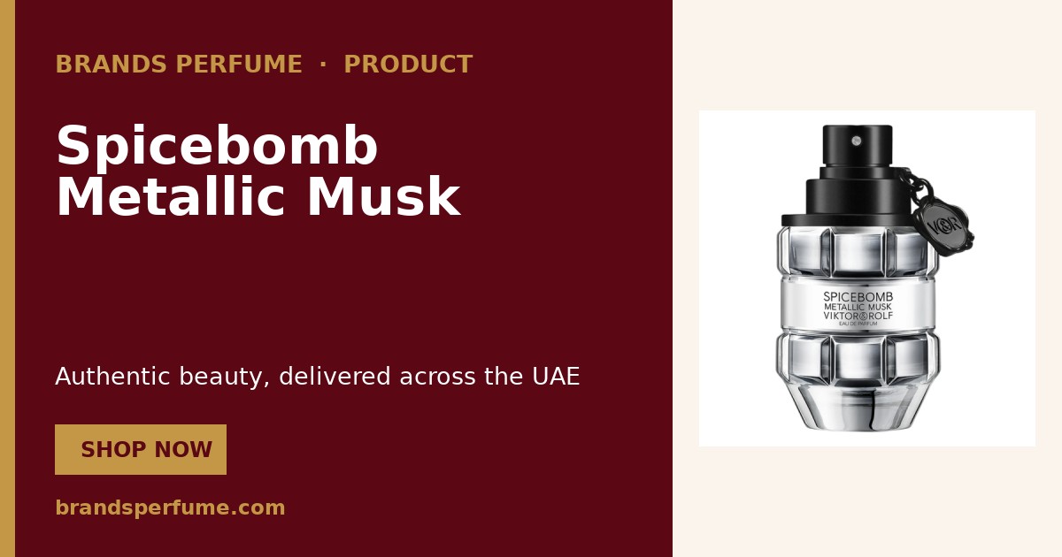 Viktor & Rolf Spicebomb Metallic Musk 50 ml | Brands Perfume